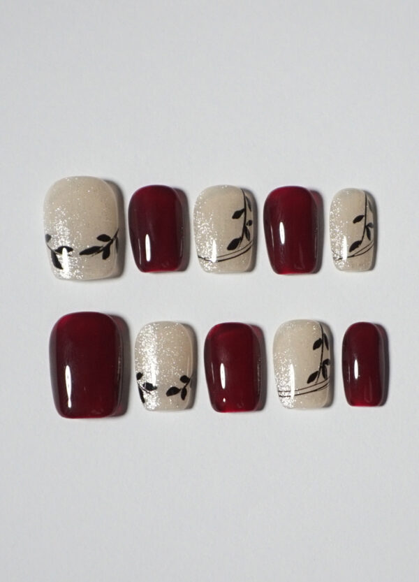 Rouge alterne de blanc – Image 3